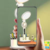LED Klokke Bordlampe USB Ladbar