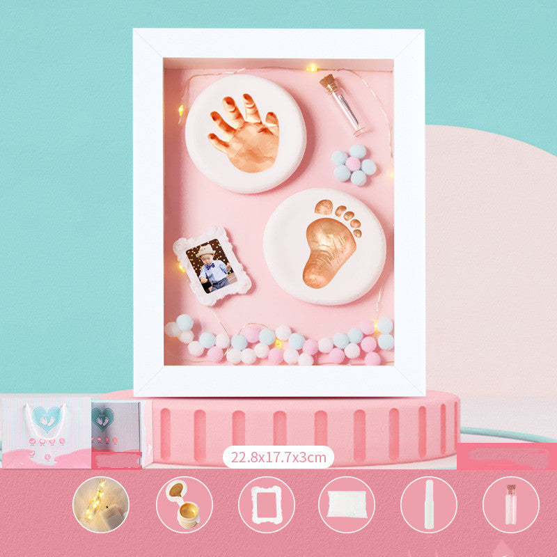 Gjørmehånd- og fotavtrykk Nyfødt fullmåne-minnegave