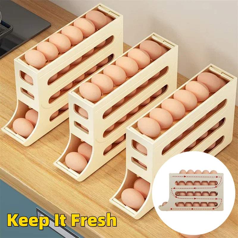 4-lags automatisk eggrulle