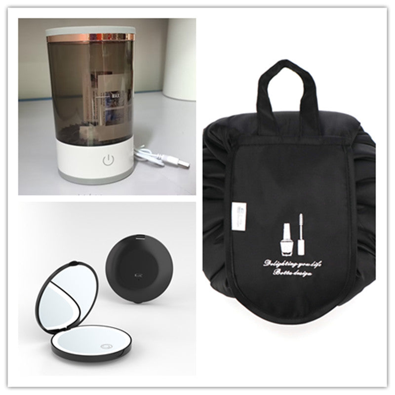 Elektrisk sminkebørsterensemaskin