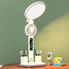 LED Klokke Bordlampe USB Ladbar