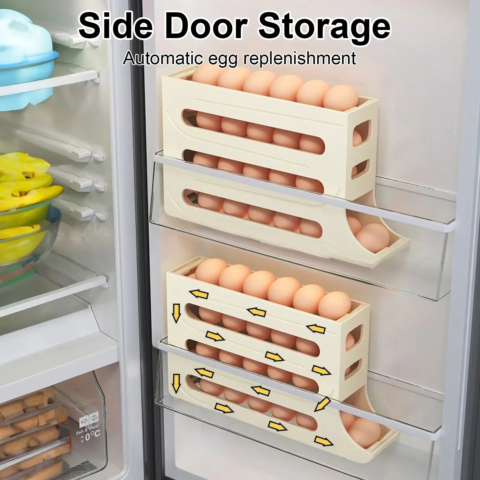 4-lags automatisk eggrulle